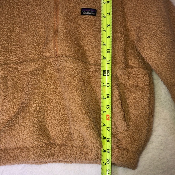 Patagonia Los Gatos Jacket youth girls XL Camel high pile fleece cozy hike - Picture 9 of 13
